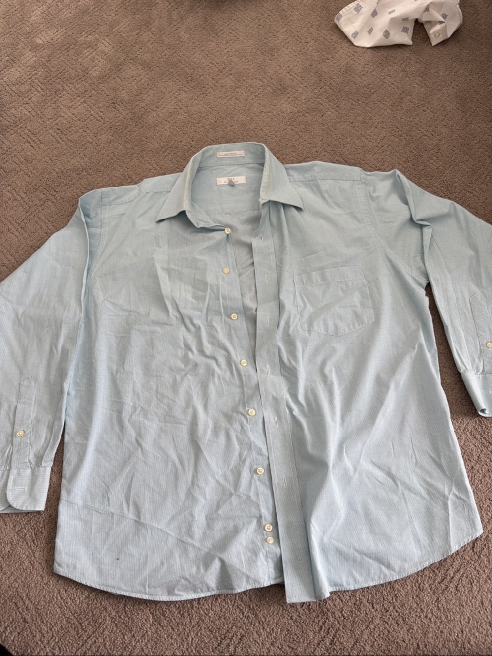 bill blass Light Blue Men's Dress Shirt
